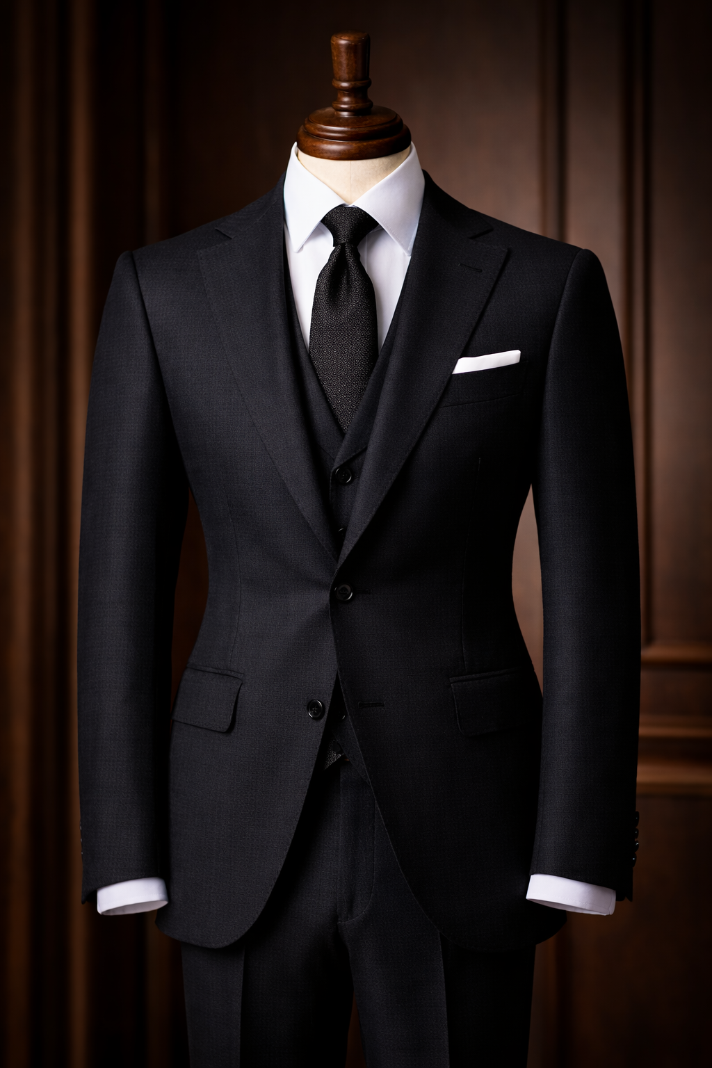 biella signature suit black edition tailored at jeddah